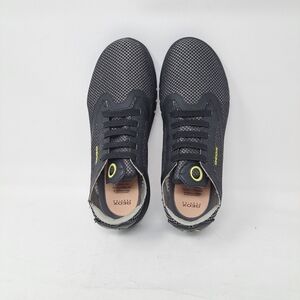 GEOX BOY'S RESPIRA SNEAKER SHOES, Black Kids US Size 5.5 Euro Size 38